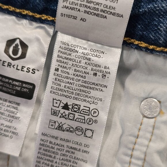 Classic Blue Denim Skirt - Picture 6 of 8